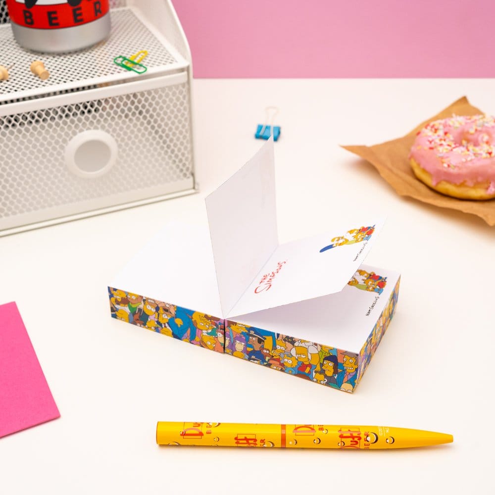 Die Simpsons Memo-Block 8 x 8 cm