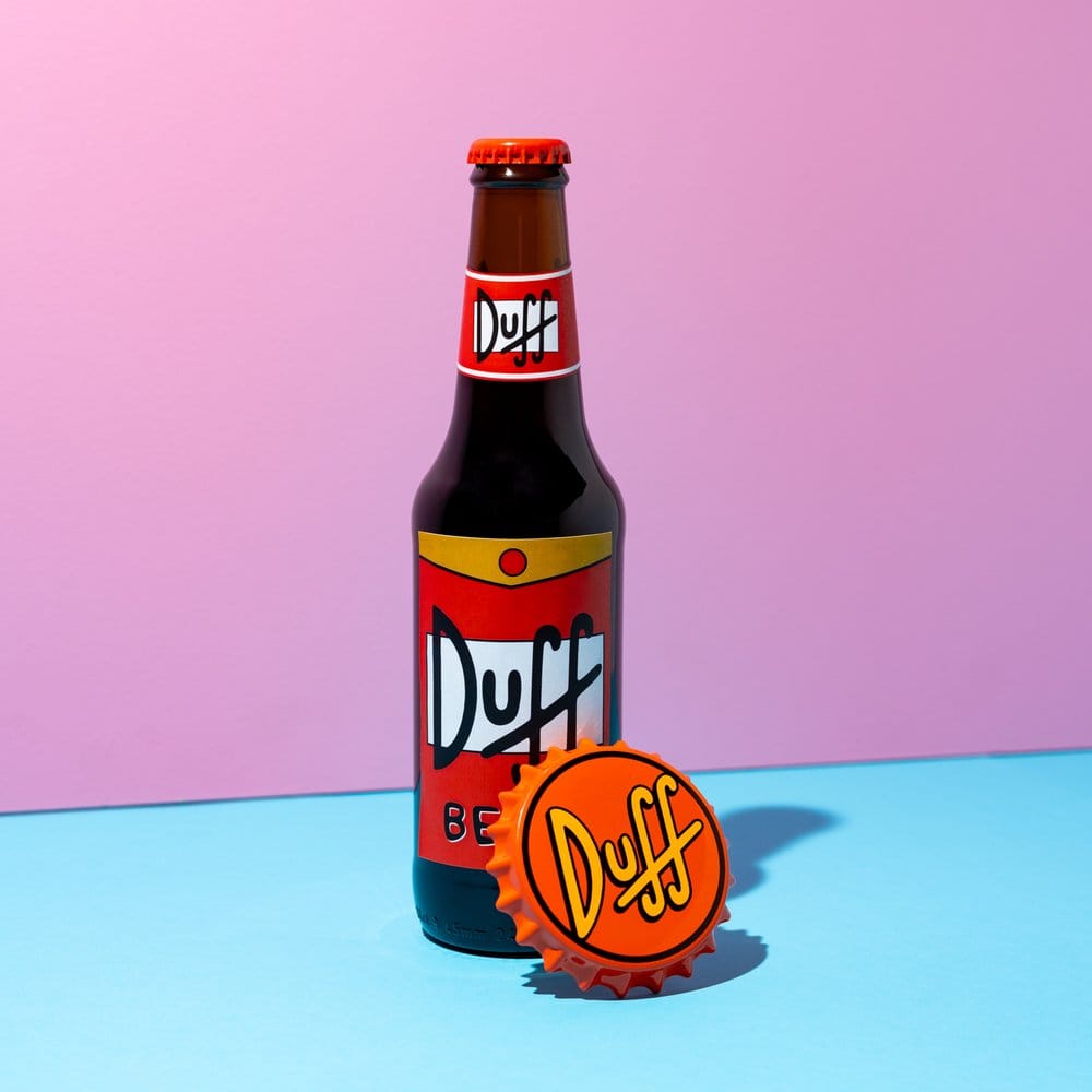 Die Simpsons Magnet mit Flaschenöffner Duff Beer 7 cm 