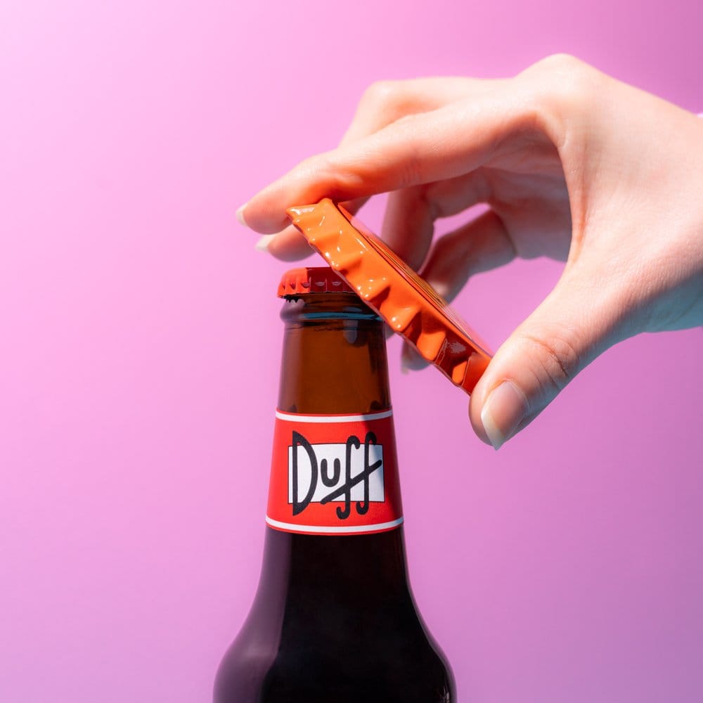 Die Simpsons Magnet mit Flaschenöffner Duff Beer 7 cm 