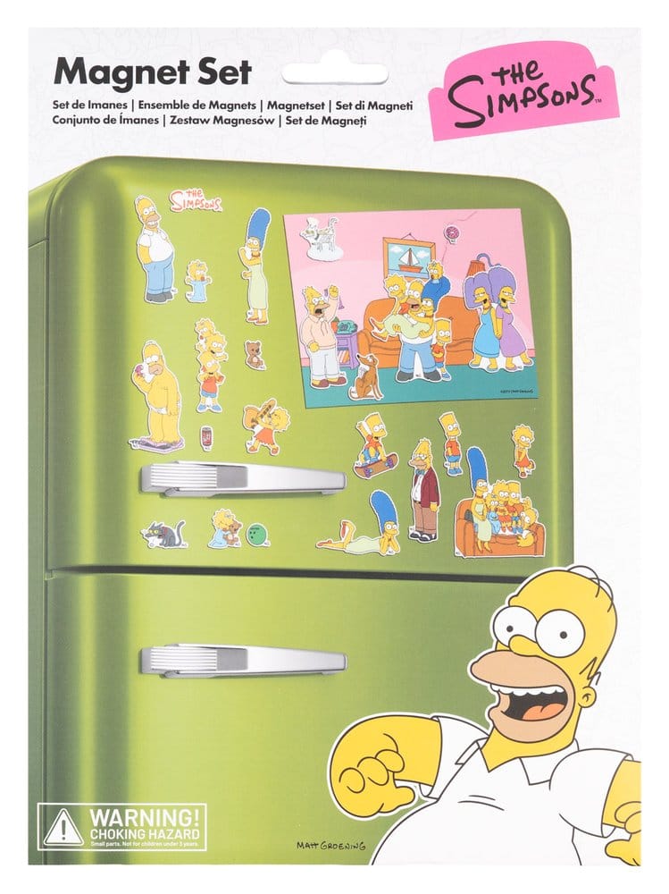 Die Simpsons Figuren Magnet Set Familie