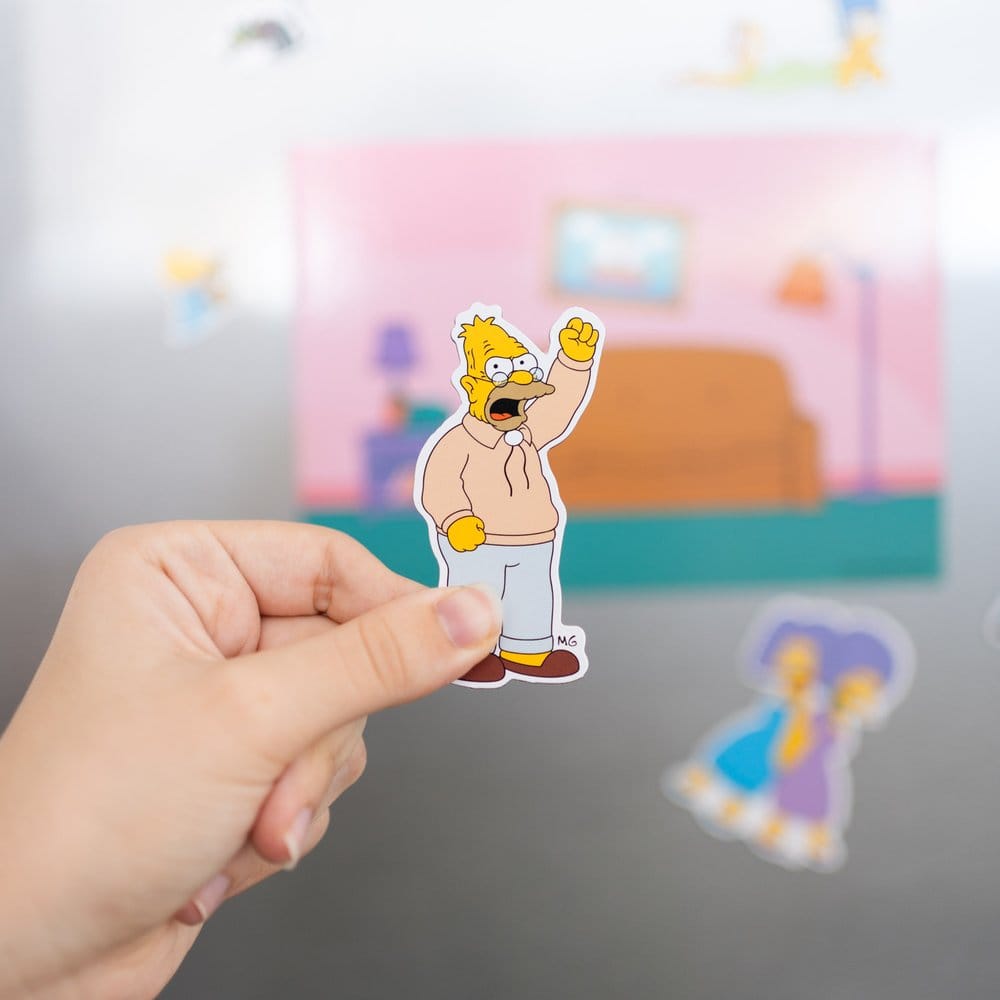 Die Simpsons Figuren Magnet Set Familie