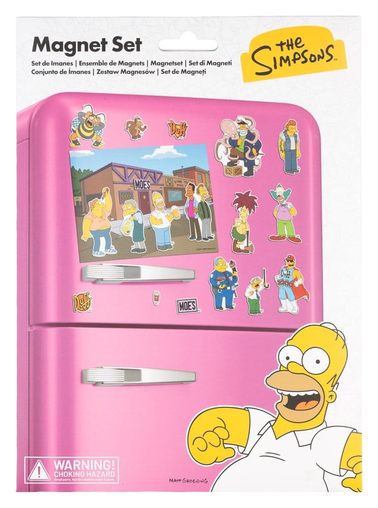 Die Simpsons Figuren Magnet Set Bürger