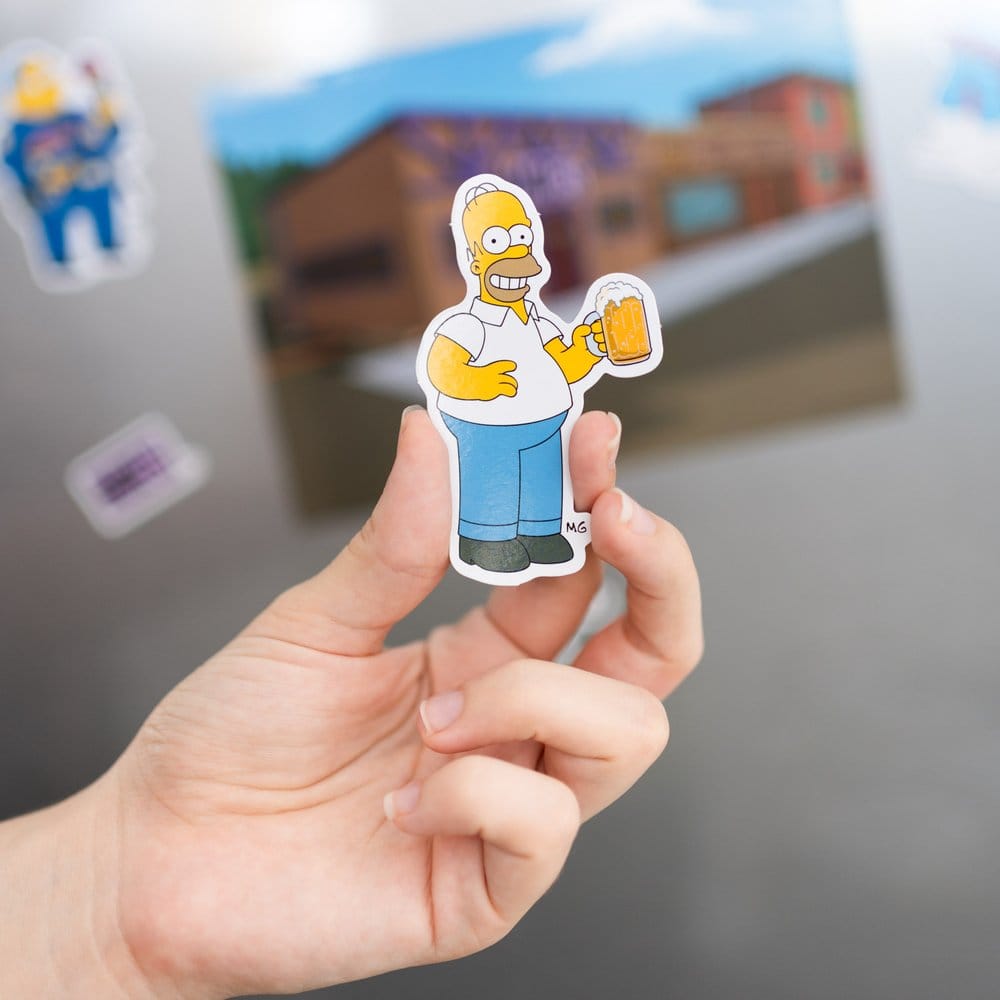 Die Simpsons Figuren Magnet Set Bürger