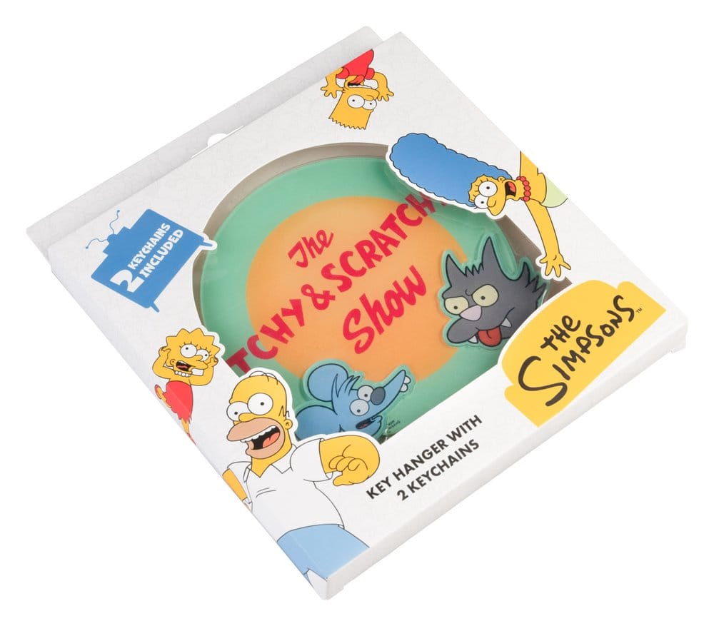 Die Simpsons Schlüsselbrett 16 x 16 cm