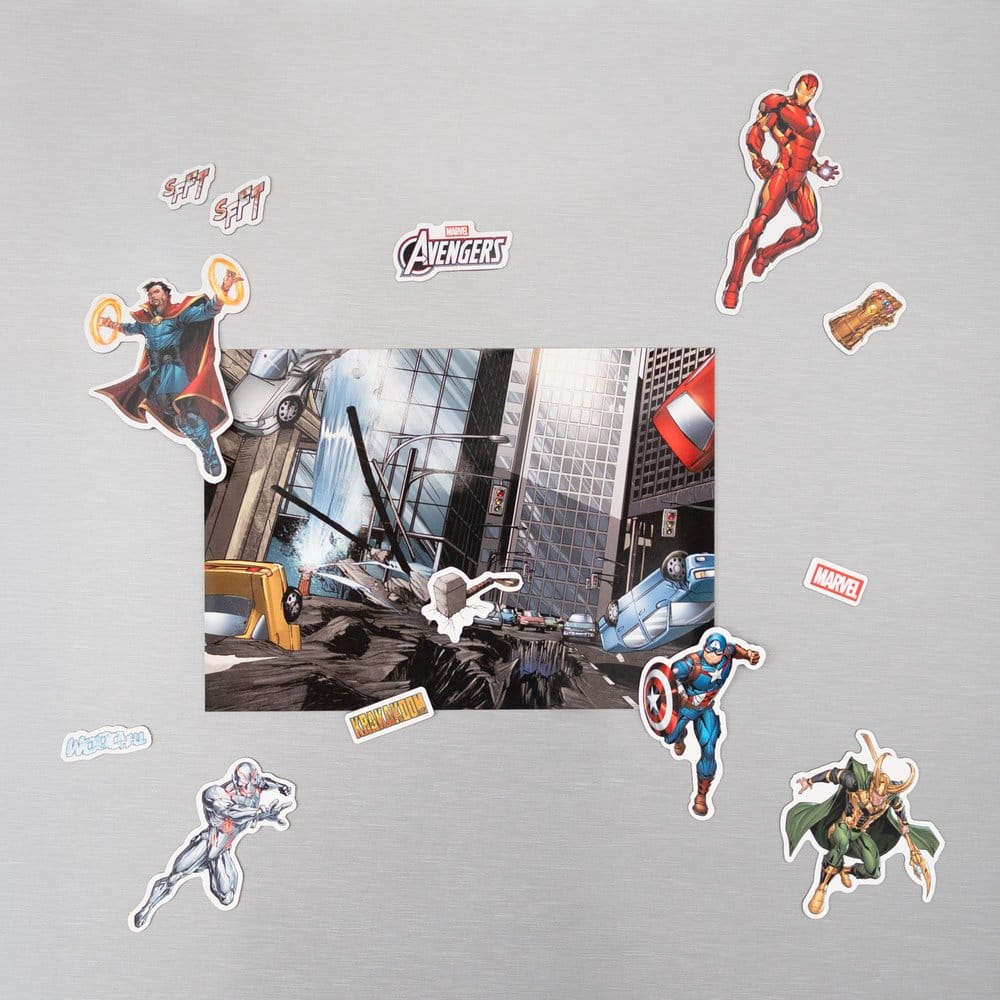 Marvel Stanzmagnet-Set Avengers 
