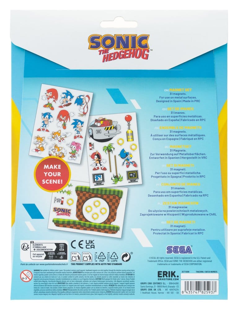 Sonic Stanzmagnet-Set