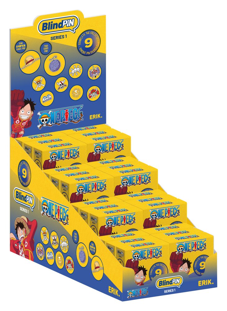 One Piece Ansteck-Pins Serie 1 Display (24)