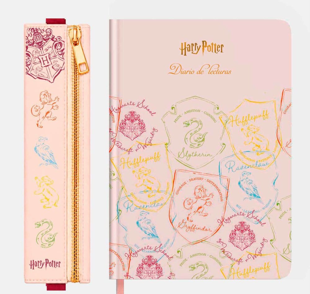 Harry Potter The Readers Club Lesejournal mit integrierter Tasche Spanisch *Spanische Version*