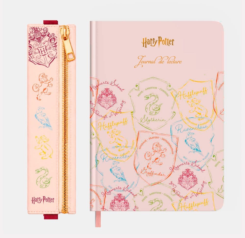 Harry Potter The Readers Club Lesejournal mit integrierter Tasche Französisch *Französische Version*
