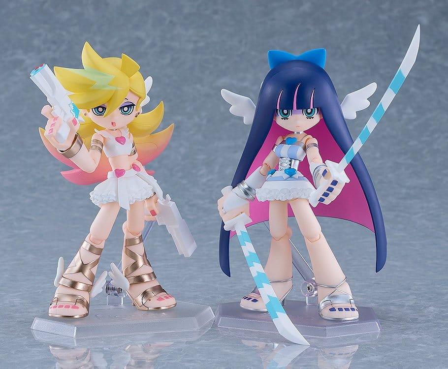 New Panty & Stocking with Garterbelt Figma Actionfiguren 2er-Pack Panty & Stocking: Angel ver. 12 cm