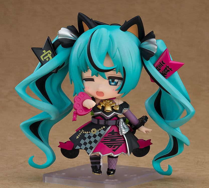 Character Vocal Series 01 Nendoroid Actionfigur Hatsune Miku: Black Maneki Miku Ver. 10 cm  