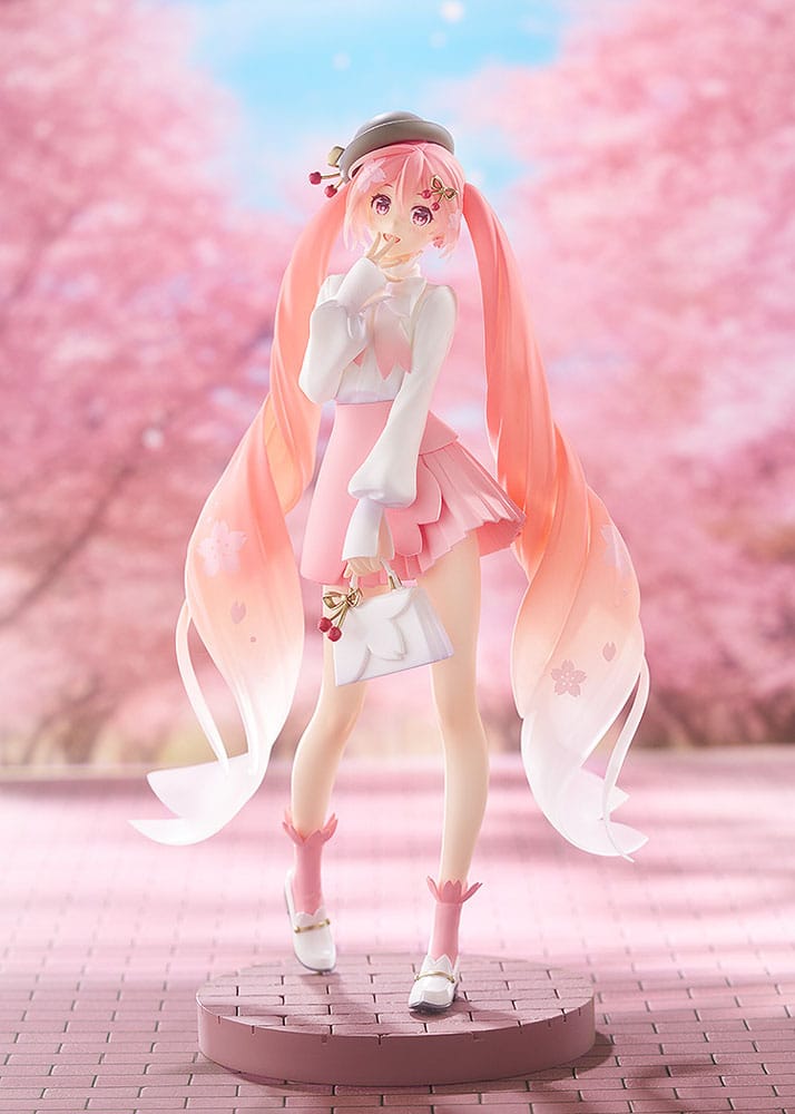 Character Vocal Series 01: Hatsune Miku Pop Up Parade PVC Statue Sakura Miku: Hanami Outfit Ver. 23 cm            