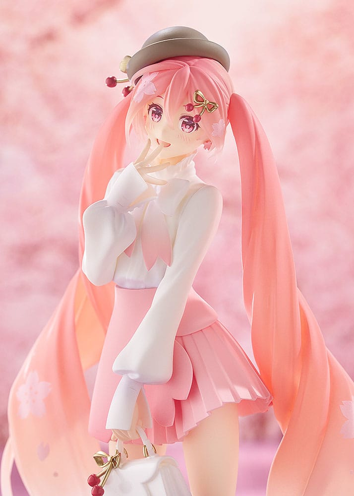 Character Vocal Series 01: Hatsune Miku Pop Up Parade PVC Statue Sakura Miku: Hanami Outfit Ver. 23 cm            
