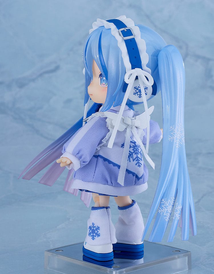 Character Vocal Series 01: Hatsune Miku Nendoroid Doll Actionfigur Snow Miku: Yukiiro Pop Ver. 14 cm 