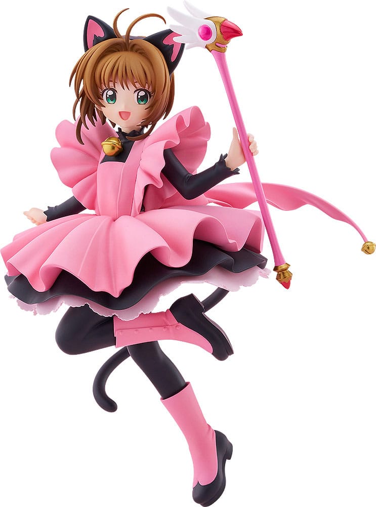 Cardcaptor Sakura Pop Up Parade PVC Statue Sakura Kinomoto: Black Cat Costume Ver. L Size 22 cm                