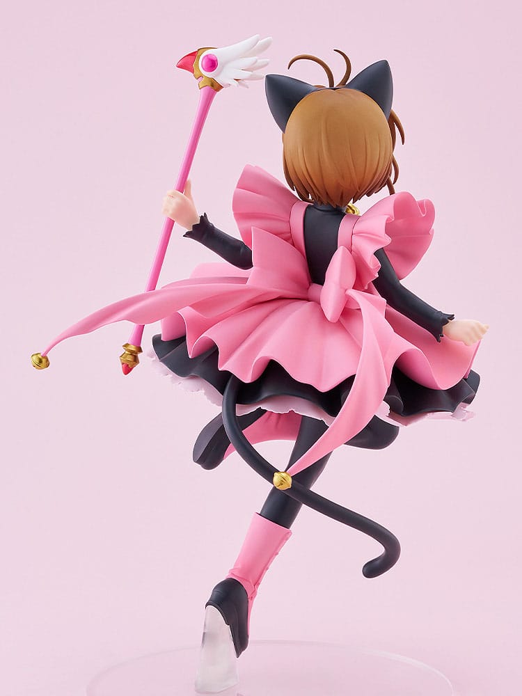 Cardcaptor Sakura Pop Up Parade PVC Statue Sakura Kinomoto: Black Cat Costume Ver. L Size 22 cm                