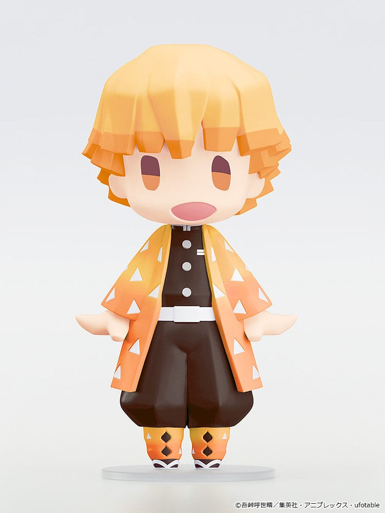 Demon Slayer: Kimetsu no Yaiba HELLO! GOOD SMILE Actionfigur Zenitsu Agatsuma 10 cm