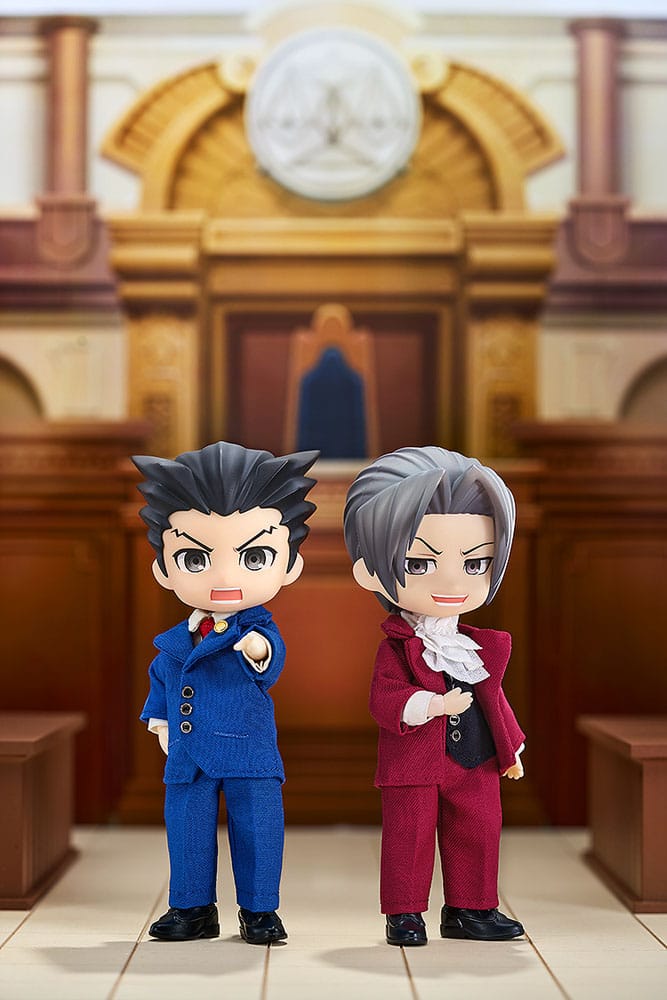 Ace Attorney Nendoroid Doll Actionfigur Miles Edgeworth 14 cm   