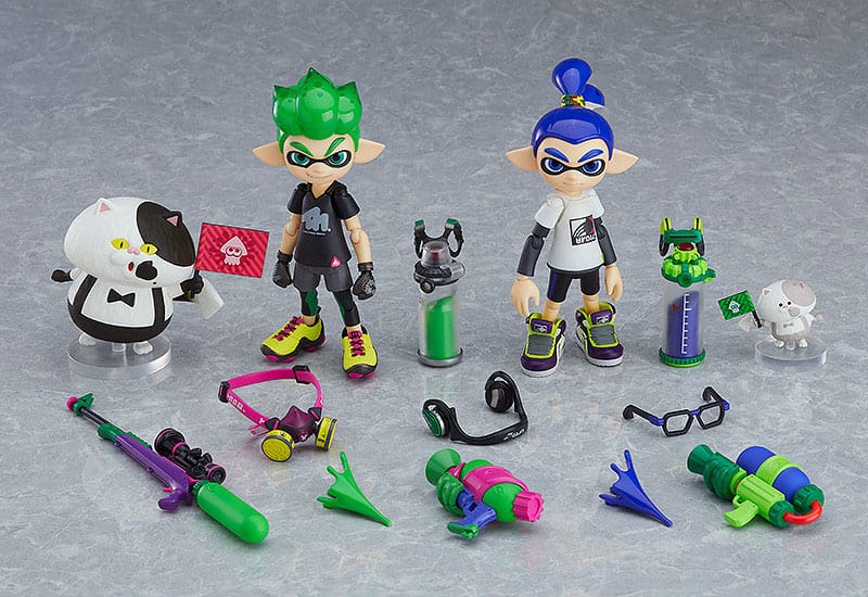 Splatoon/Splatoon 2 Figma Actionfigur Splatoon Boy DX Edition 10 cm   