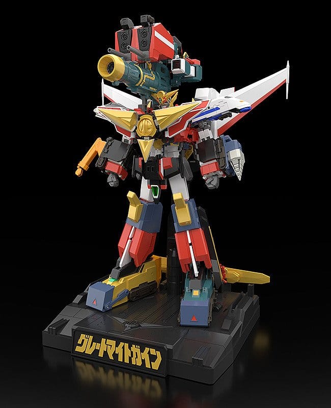 The Brave Express Might Gaine The Gattai Actionfigur Might Gunner + Perfect Option Set 20 cm