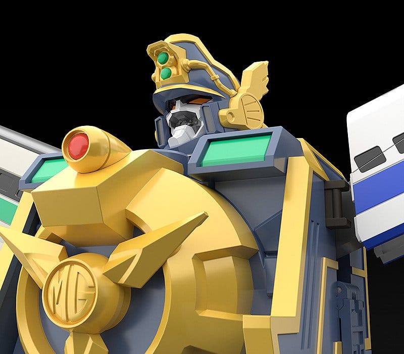 The Brave Express Might Gaine The Gattai Actionfigur Might Gunner + Perfect Option Set 20 cm