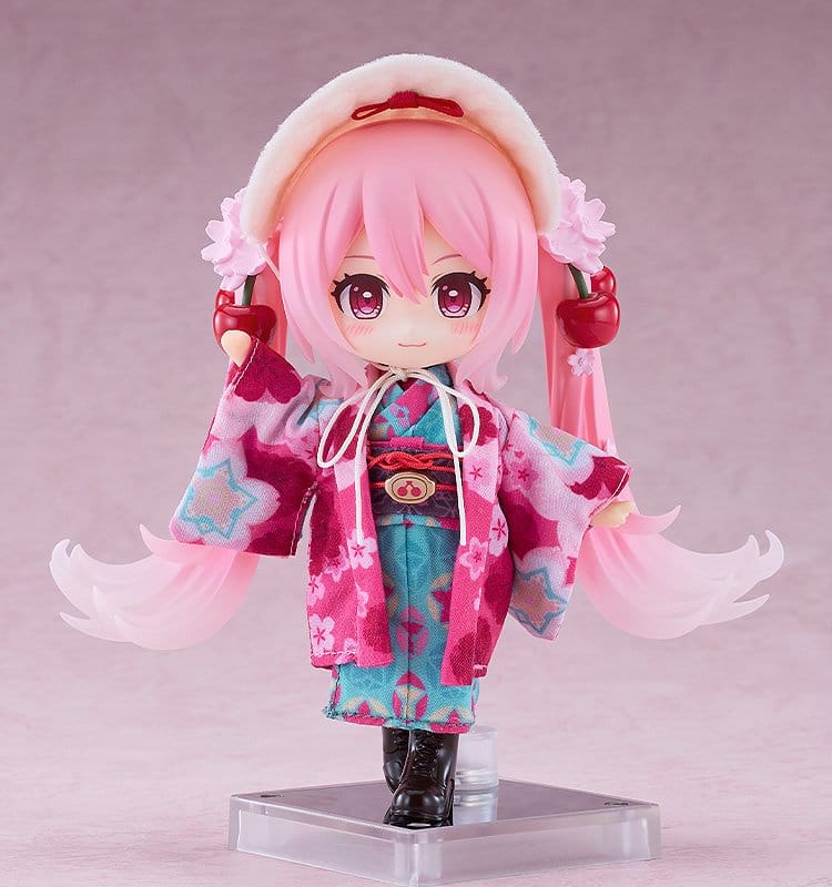 Character Vocal Series 01: Hatsune Miku Zubehör-Set für Nendoroid Doll Actionfiguren Sakura Miku: Hirohako 2025 Ver. (Hakodate)