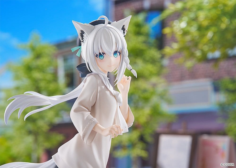 Hololive Production G.S. Collection PVC Figur 1/7 Shirakami Fubuki: Date Style - Casual Outfit Ver. 22 cm