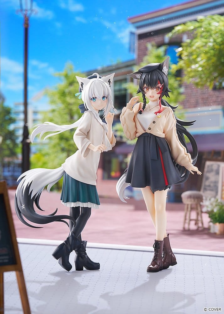 Hololive Production G.S. Collection PVC Figur 1/7 Shirakami Fubuki: Date Style - Casual Outfit Ver. 22 cm