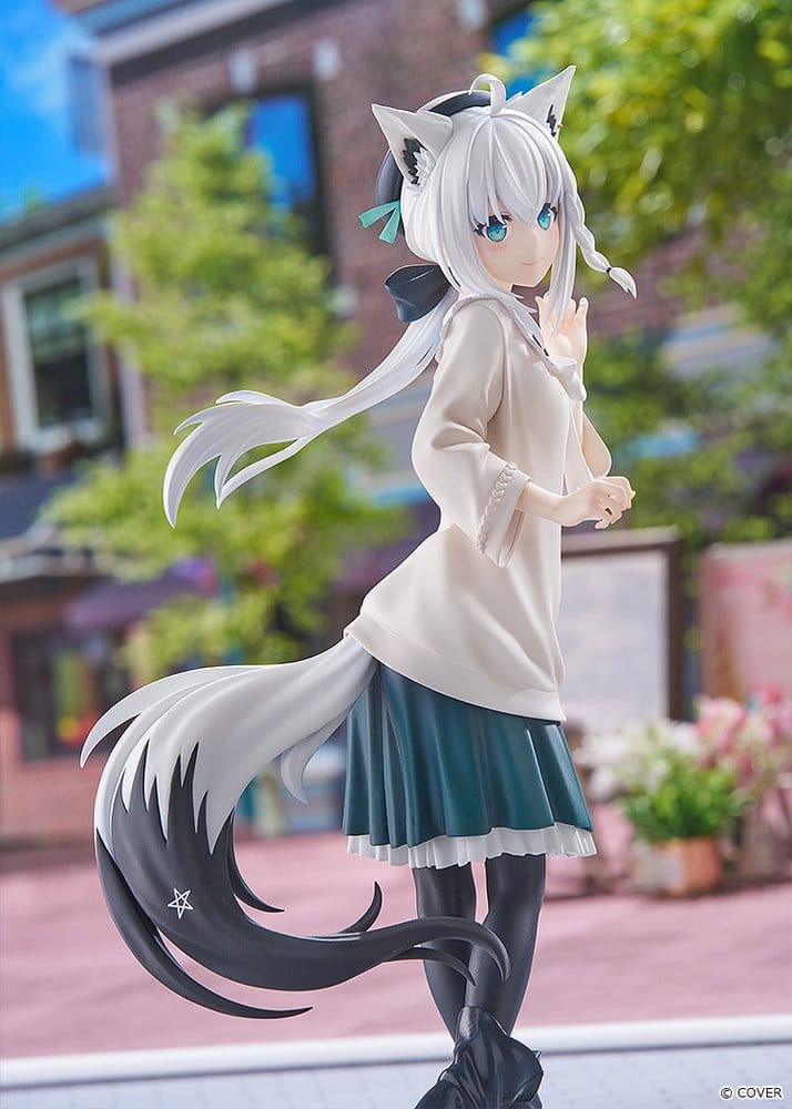 Hololive Production G.S. Collection PVC Figur 1/7 Shirakami Fubuki: Date Style - Casual Outfit Ver. 22 cm