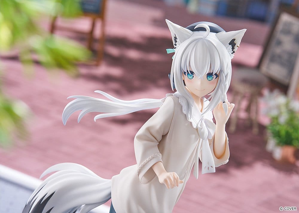 Hololive Production G.S. Collection PVC Figur 1/7 Shirakami Fubuki: Date Style - Casual Outfit Ver. 22 cm