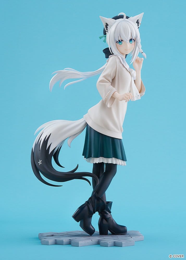 Hololive Production G.S. Collection PVC Figur 1/7 Shirakami Fubuki: Date Style - Casual Outfit Ver. 22 cm