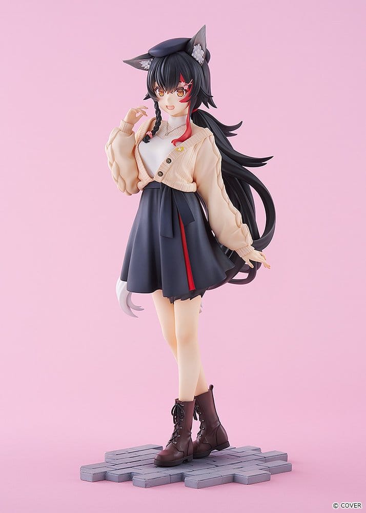 Hololive Production G.S. Collection PVC Figur 1/7 Ookami Mio Date Style - Street Outfit Ver. 24 cm