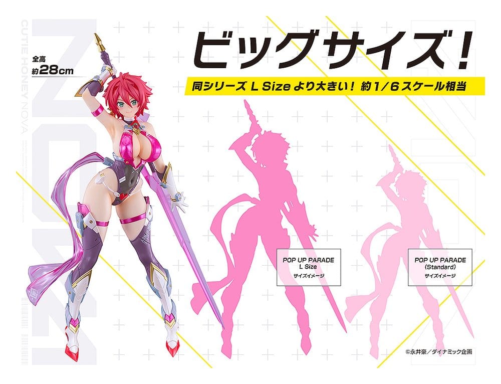 Cutie Honey Nova Pop Up Parade SP PVC Figur Cutie Honey 28 cm