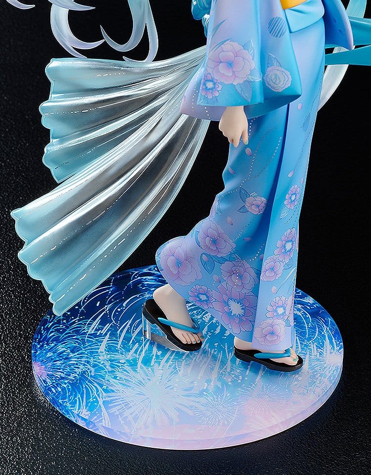 Character Vocal Series 01: Hatsune Miku PVC Figur 1/7 Music & Fire Works Ver. 23 cm