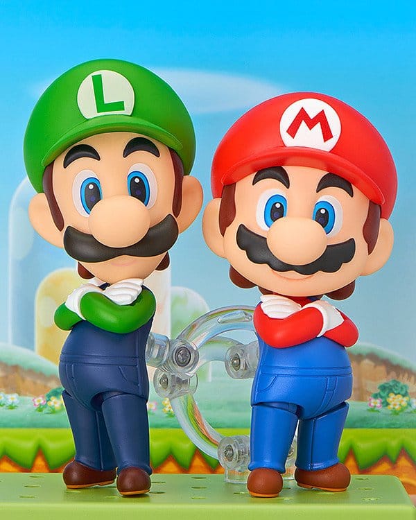 Super Mario Nendoroid Actionfigur Luigi 10cm