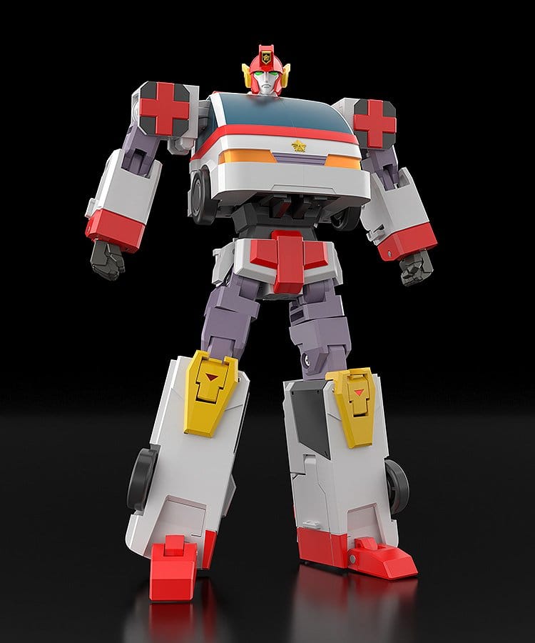 Brave Police J-Decker Actionfigur The Gattai Duke Fire 25 cm