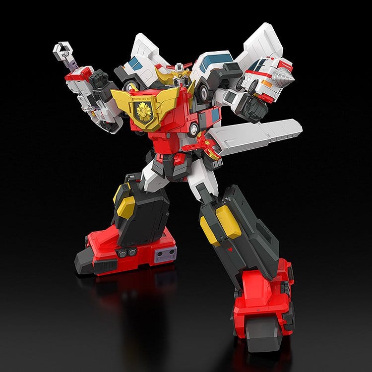 Brave Police J-Decker Actionfigur The Gattai Duke Fire 25 cm