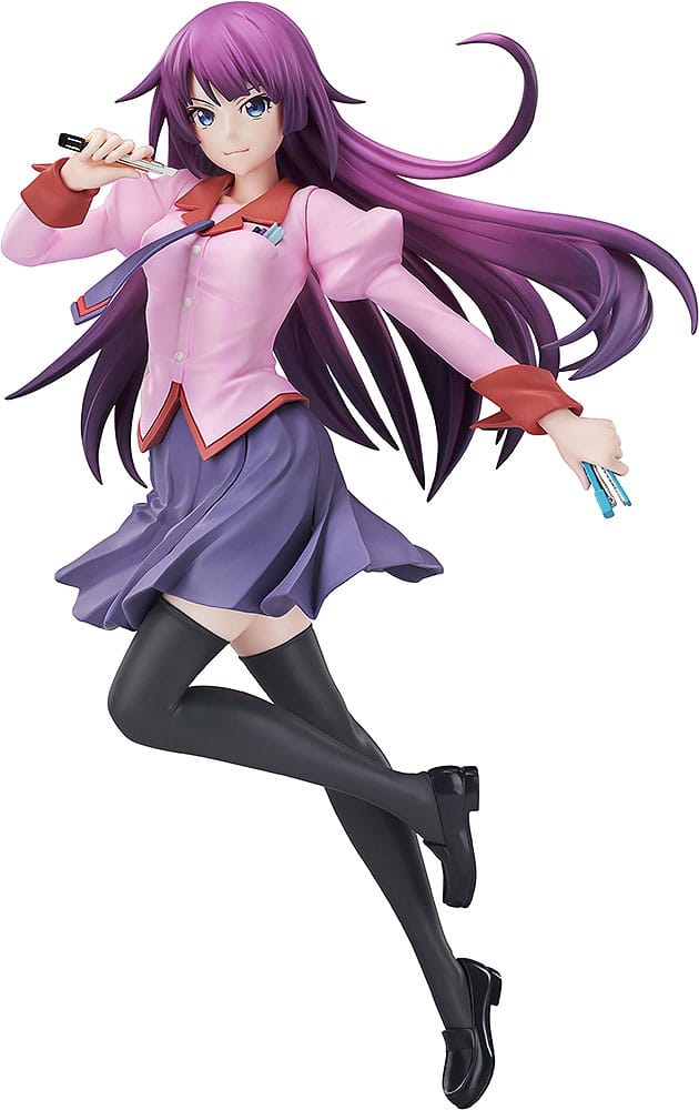Monogatari Series Pop Up Parade PVC Statue Hitagi Senjyogahara L Size 23 cm                 