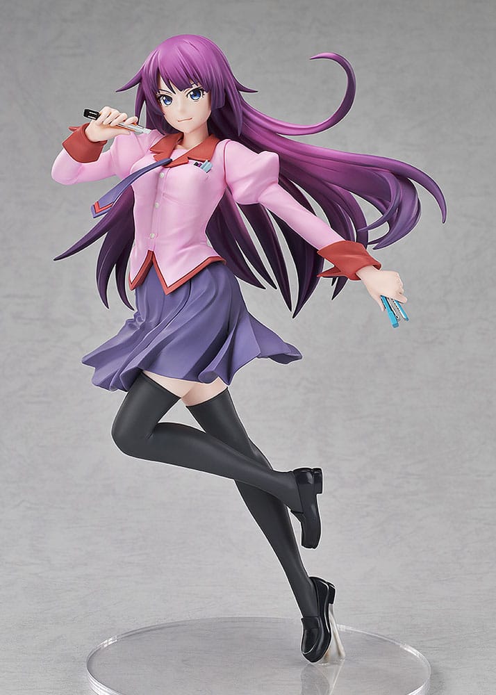Monogatari Series Pop Up Parade PVC Statue Hitagi Senjyogahara L Size 23 cm                 