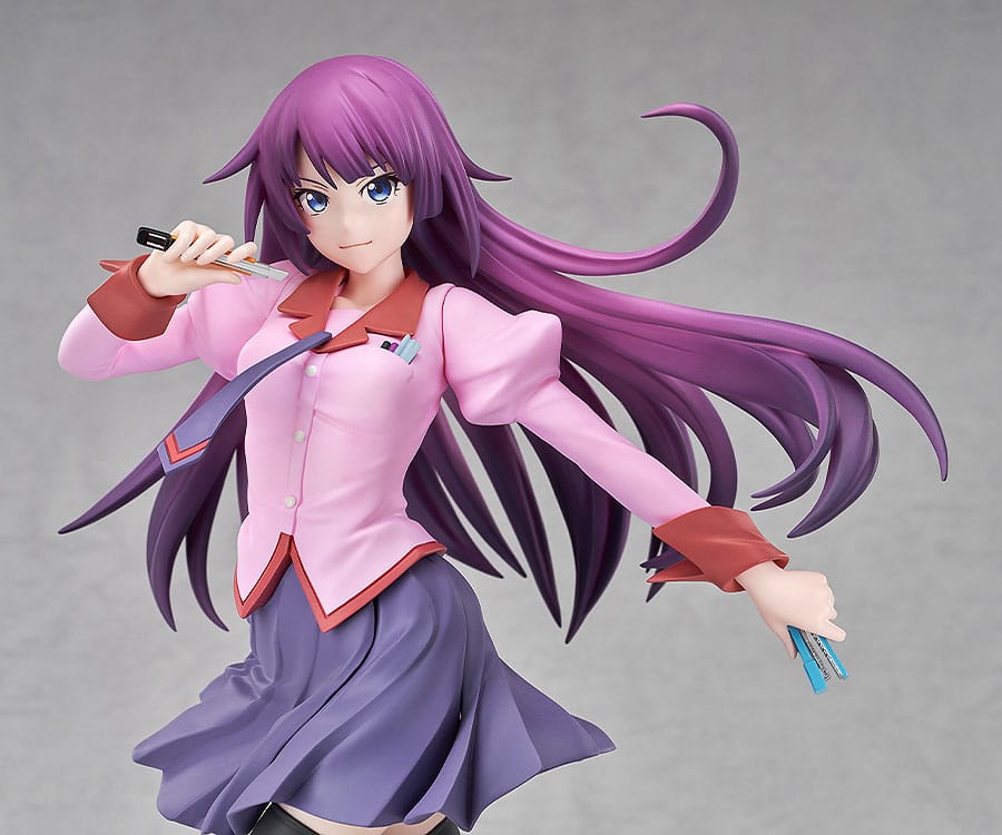 Monogatari Series Pop Up Parade PVC Statue Hitagi Senjyogahara L Size 23 cm                 