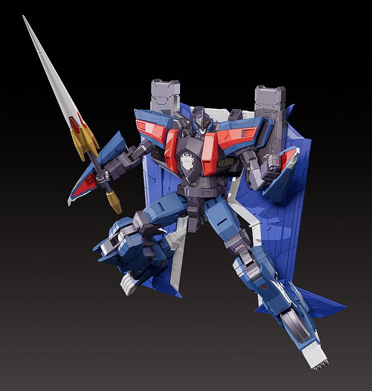 Dancouga - Super Beast Machine God Diecast / PVC Actionfigur The Gattai Black Wing 20 cm   