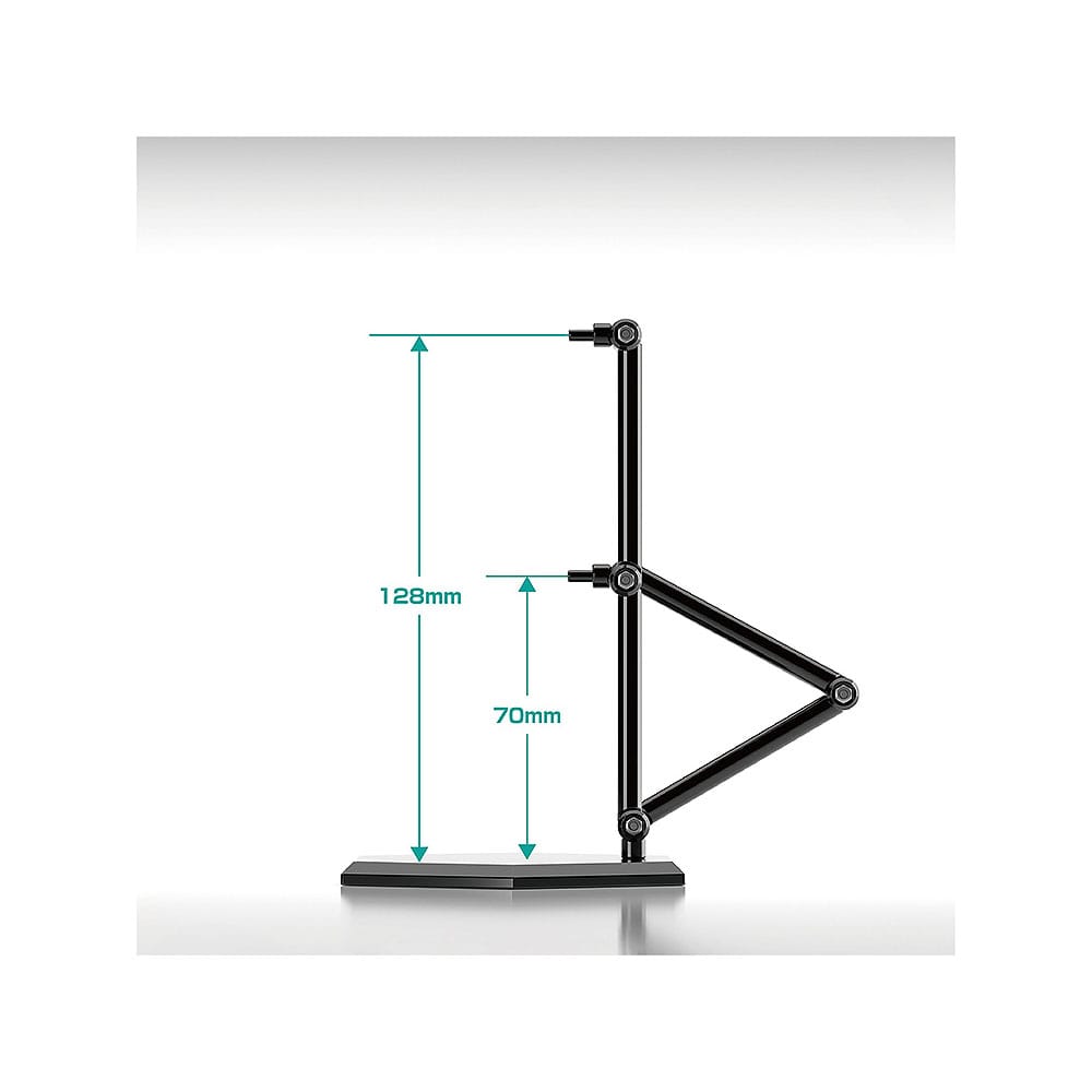 The Simple Stand Mini Nendoroid More Figurenständer Black Hex Type 3er-Pack 