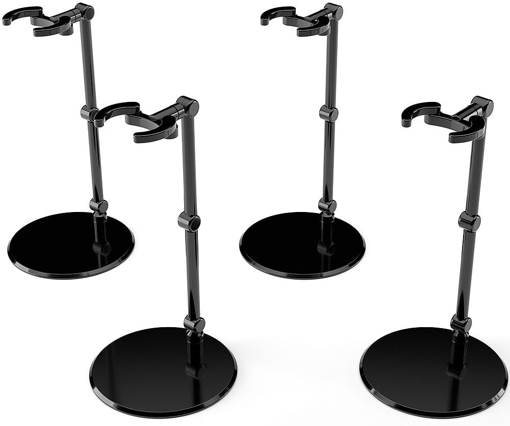 The Simple Stand Mini Nendoroid More Figurenständer mini Black 4er-Pack 
