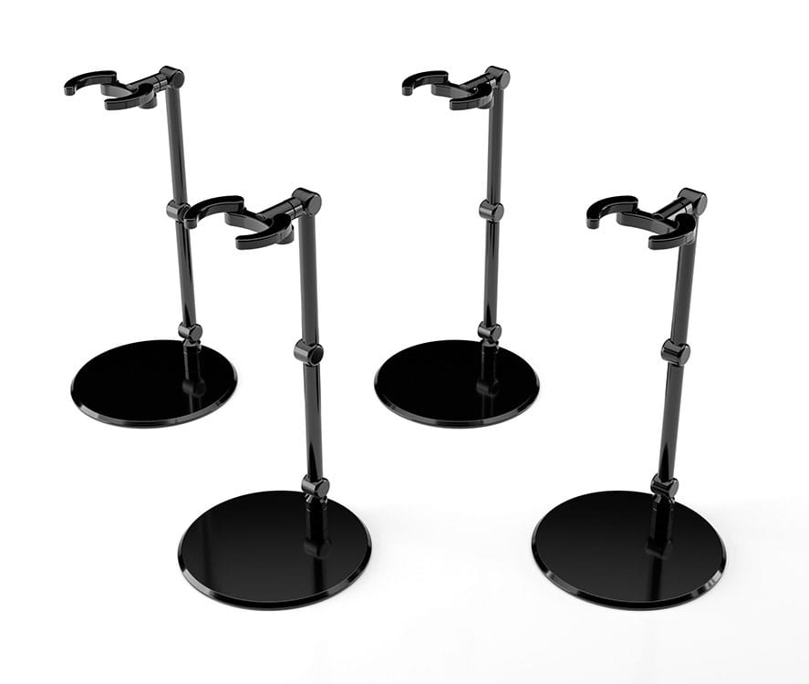 The Simple Stand Mini Nendoroid More Figurenständer mini Black 4er-Pack 