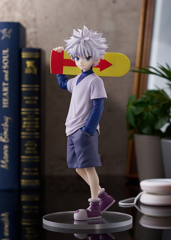 Hunter x Hunter Pop Up Parade PVC Statue Killua Zoldyck/Killua Zaoldyeck L Size 21 cm                   