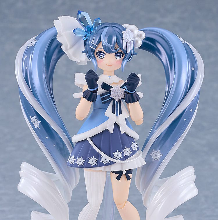 Character Vocal Series 01: Hatsune Miku Figma Actionfigur Snow Miku: Crystal Snow Ver. 13 cm 