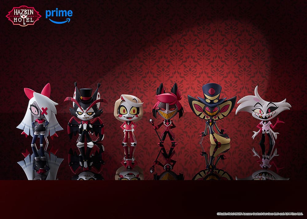 Hazbin Hotel PVC Figuren 8 cm Blind Box Sortiment (6)    
