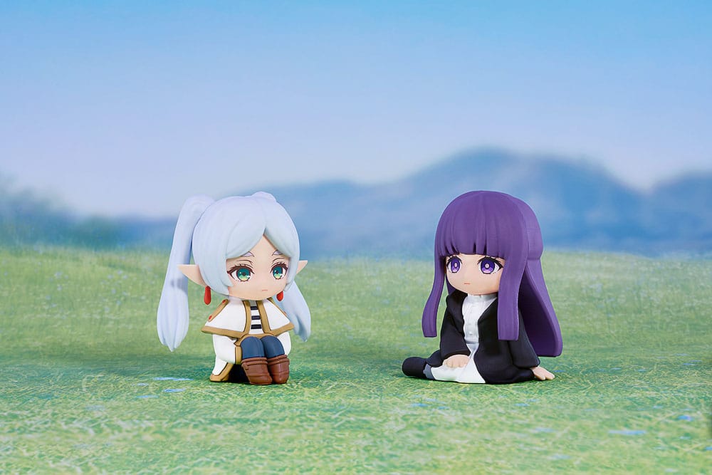 Frieren: Beyond Journey´s End Rubber Mascot Nendroid Plus Minifigur Fern 8 cm    