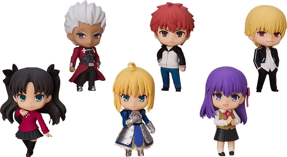 Fate/Stay Night Nendoroid Surprise Minifiguren 7 cm Display (6)   