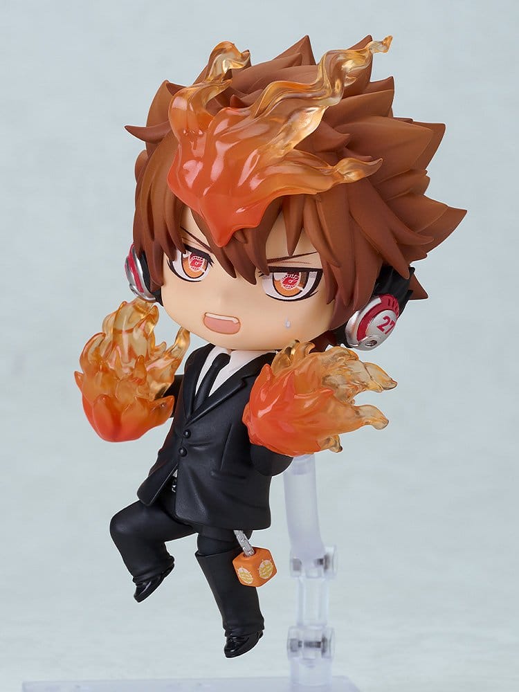 Reborn! Series Nendoroid Actionfigur Tsunayoshi Sawada: Black Suit Ver. 11 cm      